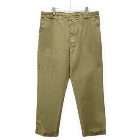CM0227 Louis Vuitton Mens Chino Pants With Cuffed Hem & Back Pockets - Picture 1 of 8